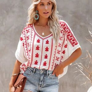 Vici embroidered top